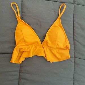 Cupshe Ruffles Swim Top